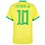 Nova Camisa Brasil 1 Amarela Antony 19 Torcedor 2022 / 2023 - Imagem 1