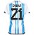 Nova Camisa Argentina 1 Dybala 21 Torcedor 2022 / 2023 - Imagem 1