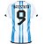 Nova Camisa Argentina 1 Batistuta 9 Torcedor 2022 / 2023 - Imagem 1