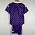 Novo Kit Infantil Fiorentina 1 Roxo Camisa e Short  2023 / 2024 - Imagem 2