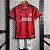 Novo Kit Infantil Manchester United 1 Vermelho E Branco Camisa e Short  2023 / 2024 - Imagem 1