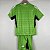 Novo Kit Infantil Arsenal Goleiro Verde Camisa e Short  2023 / 2024 - Imagem 2