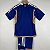 Novo Kit Infantil  Leicester City 1 Azul Camisa e Short  2023 / 2024 - Imagem 2