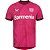 Nova Camisa Bayer Leverkusen Goleiro 2 Rosa Torcedor Masculina 2023 / 2024 - Imagem 1