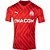 Nova Camisa Olympique de Marseille Goleiro 1 Vermelha Torcedor Masculina 2023 / 2024 - Imagem 1
