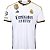 Nova Camisa Real Madrid 1 Com Patch UCL E Mundial De Clubes Torcedor Masculina 2023 / 2024 - Imagem 1