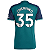 Nova Camisa Arsenal 3 Zinchenko 35 Torcedor 2023 / 2024 - Imagem 1