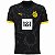 Nova Camisa Borussia Dortmund 2 Preta Torcedor Masculina 2023 / 2024 - Imagem 1