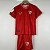Novo Kit Infantil Sevilla 2 Vermelho Camisa e Short  2023 / 2024 - Imagem 1