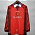 Camisa Manga Comprida Manchester United 1 Retrô 1996 - Imagem 1