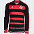 Nova Camisa Manga Comprida Flamengo 1 2024 / 2025 - Imagem 1
