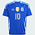 Nova Camisa Argentina 2 Messi 10 Copa America Com Patch Campeão Do Mundo Torcedor Masculina 2024 - Imagem 2
