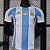 Nova Camisa Edição Jogador Argentina 1 Copa America Com Patch Campeão Do Mundo 2024 - Imagem 1