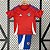Novo Kit Infantil Chile 1 Copa America Camisa e Short 2024 - Imagem 1