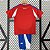 Novo Kit Infantil Chile 1 Copa America Camisa e Short 2024 - Imagem 2