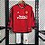 Kit Infantil Manchester United 1 Manga Longa e Short  2023 / 2024 - Imagem 1