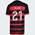Nova Camisa Flamengo 1 Allan 21 Torcedor 2024 / 2025 - Imagem 1
