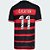 Nova Camisa Flamengo 1 Éverton 11 Torcedor 2024 / 2025 - Imagem 1