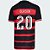 Nova Camisa Flamengo 1 Gerson 20 Torcedor 2024 / 2025 - Imagem 1