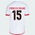 Nova Camisa Flamengo 2 Fabricio B. 15 Torcedor 2024 / 2025 - Imagem 1