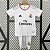 Kit Infantil Real Madrid 1 Retrô Camisa e Short 2013 / 2014 - Imagem 1