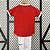 Kit Infantil Manchester United 1 Retrô Camisa e Short 2006 / 2007 - Imagem 2