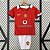 Kit Infantil Manchester United 1 Retrô Camisa e Short 2005 / 2006 - Imagem 1