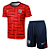 Novo Conjunto Inglaterra Vermelho E Azul Masculino 2024 / 2025 - Imagem 1