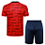 Novo Conjunto Inglaterra Vermelho E Azul Masculino 2024 / 2025 - Imagem 2