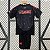 Novo Kit Infantil Benfica 2 Preto Camisa e Short 2024 / 2025 - Imagem 2