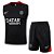 Kit Treino Conjunto PSG Preto Masculino 2024 / 2025 - Imagem 1