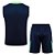 Kit Treino Conjunto Brasil Azul Escuro Masculino 2024 / 2025 - Imagem 2