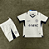 Novo Kit Infantil Napoli 2 Branco Camisa e Short 2024 / 2025 - Imagem 1