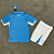 Novo Kit Infantil Napoli 1 Azul Camisa e Short 2024 / 2025 - Imagem 2