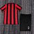 Kit Infantil Milan 1 Retrô Camisa e Short 1993 / 1994 - Imagem 2