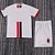 Kit Infantil Milan Branco Retrô Camisa e Short 1996 / 1997 - Imagem 2