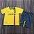 Kit Infantil Barcelona 2 Retrô Camisa e Short 2008 / 2009 - Imagem 1