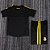 Kit Infantil Real Madrid Goleiro 2 Preto Retrô Camisa e Short 2011 / 2012 - Imagem 2