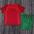 Kit Infantil Portugal 1 Retrô Camisa e Short 2004 - Imagem 2