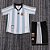 Kit Infantil Argentina 1 Retrô Camisa e Short 1998 - Imagem 1