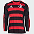 Nova Camisa Manga Comprida Flamengo 1 2025 / 2026 - Imagem 1