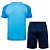 Novo Conjunto Flamengo Azul Claro Treino Masculino 2025 / 2026 - Imagem 2