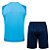 Kit Treino Conjunto Flamengo Azul Claro Masculino 2025 / 2026 - Imagem 2