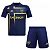 Kit Infantil Boca Juniors 3 Camisa e Short  2024 / 2025 - Imagem 1