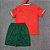 Novo Kit Infantil Portugal 1 Camisa e Short 2025 / 2026 - Imagem 2