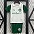 Novo Kit Infantil Palmeiras 2 Branco E Verde Camisa e Short  2025 / 2026 - Imagem 1