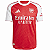 Nova Camisa Arsenal 1 Torcedor Masculina 2025 / 2026 - Imagem 1