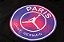 Conjunto PSG Jordan Preto Logo com Capuz Viagem Unissex - Imagem 4