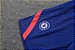 Kit Treino Conjunto Chelsea Treino Camisa Branca e Short Azul  2021 - Imagem 5