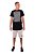 Camiseta Longline Black Listras - Imagem 3